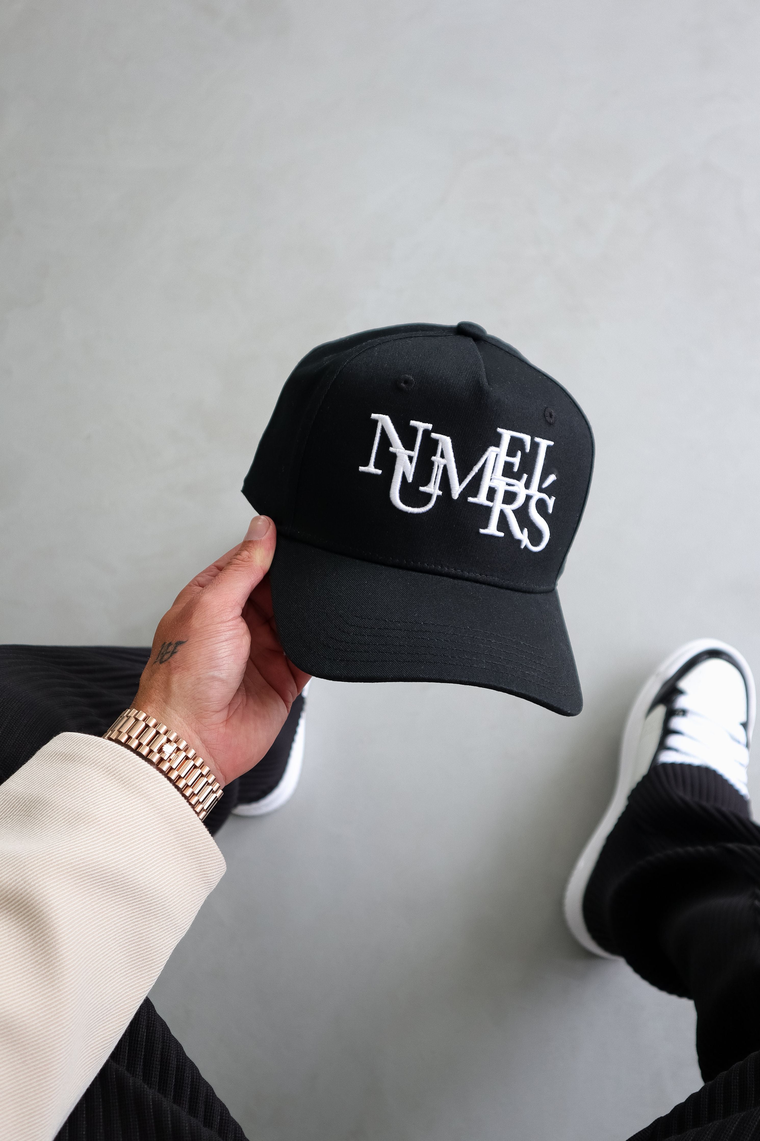 Serif Cap