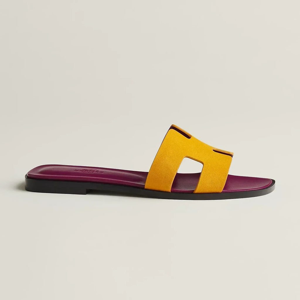 Sandales Oran - Jaune Topaze